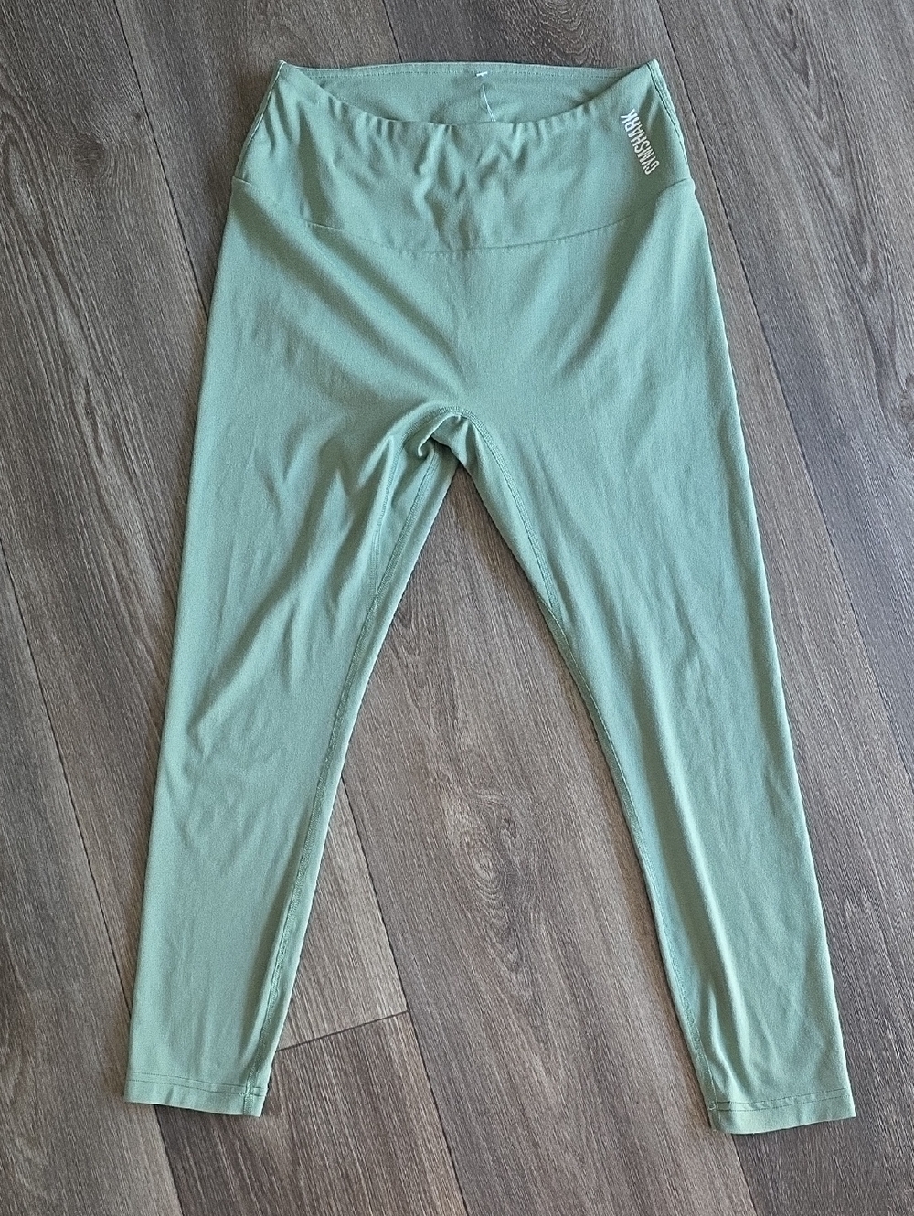 Gymshark Sage Green Kids Leggings